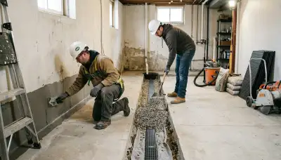 Basement waterproofing service in Sterling Heights, MI for homes with water damage protection