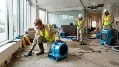 Commercial water damage restoration team serving Sterling Heights, MI for flood cleanup and repairs