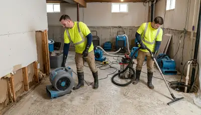 Flood damage cleanup crew serving Sterling Heights, MI for fast water damage restoration
