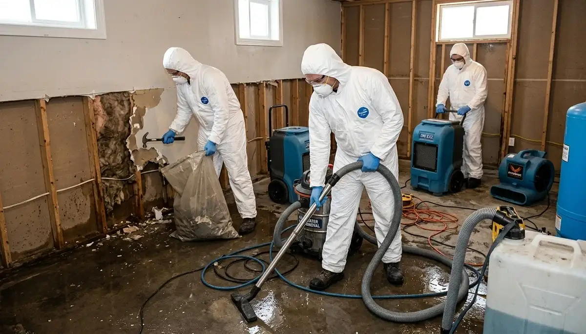 Flood damage cleanup team serving Sterling Heights, MI for fast water damage restoration