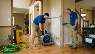 Water damage restoration team serving Sterling Heights, MI for emergency cleanup and drying