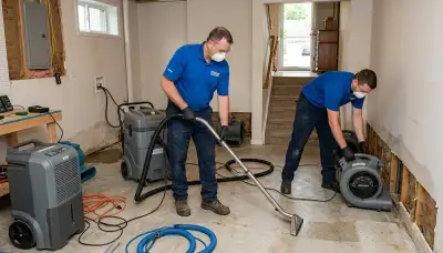 Water damage restoration team serving Sterling Heights, MI for emergency cleanup and repairs